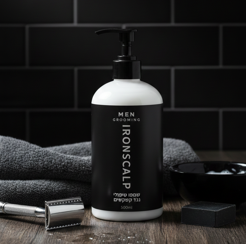 IRONSCALP - שמפו טיפולי נגד קשקשים